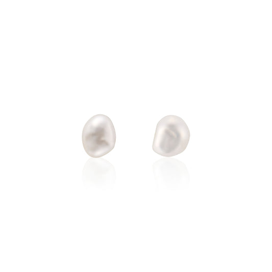 Small Katie Baroque Pearl Studs